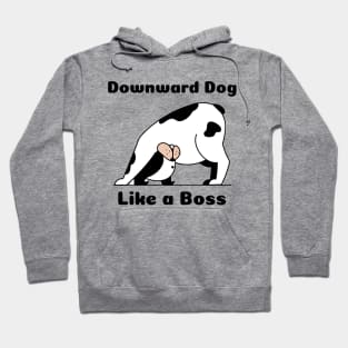 Funny Yoga | Downward Dog Like A Boss Hoodie